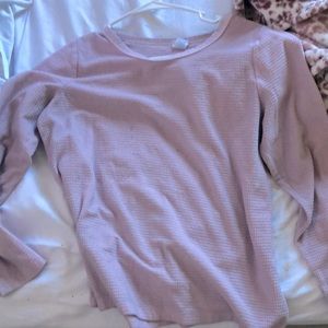 A beautiful pink long sleve